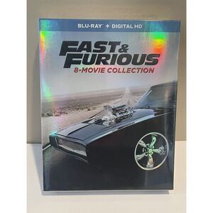 Fast & Furious 8-Movie Collection (Blu-ray + Digital) NEW‎ SEALED